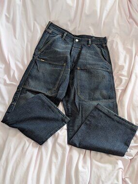 Diesel Men's Straight Jeans in Dark Indigo